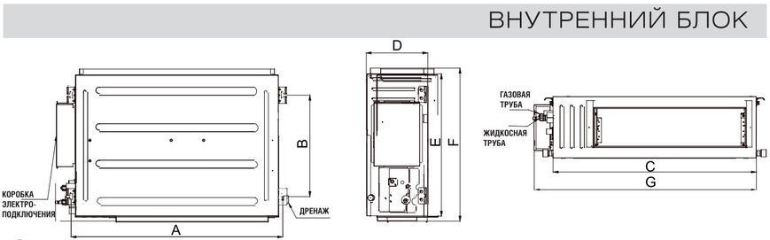 Кондиціонер спліт-система Cooper&Hunter CH-D050PNK/CH-U050NK 208726 фото
