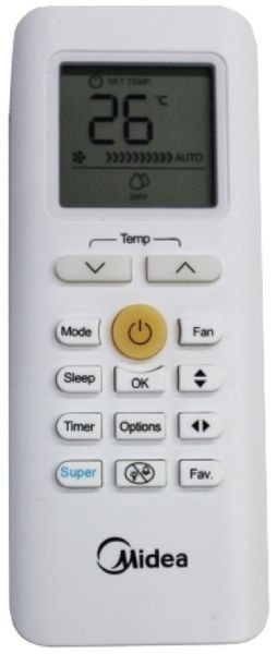 Кондиціонер спліт-система Midea Forest AF6-07N1C2-I/AF6-07N1C2-O 208289 фото