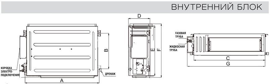 Кондиционер сплит-система Cooper&Hunter CH-IDH160PRK/CH-IU160RM 208772 фото